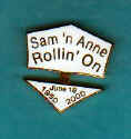 Anniversary pin