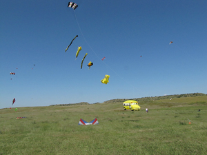 flying in Nebraska