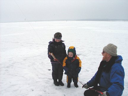 Bob and 2 helpers.