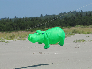 green hippo